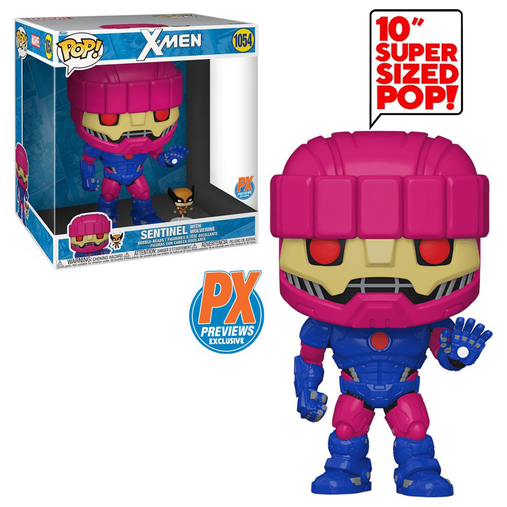 Funko pop X men - Sentinel 1054 Previews Exclusive (10 pulgadas)