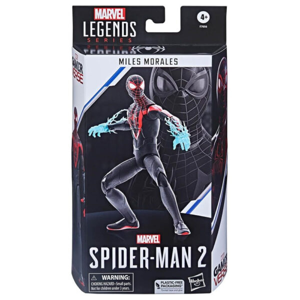 Marvel Legends Gamerverse Spiderman 2 - Spiderman Miles Morales - Imagen 5