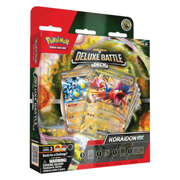 Baraja de Batalla Deluxe Pokemon TCG - Koraidon EX (Ingles)