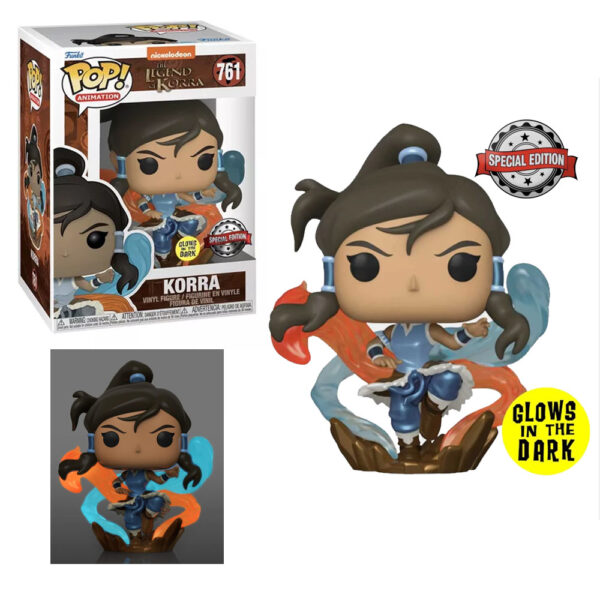 Funko pop Avatar The Legend of Korra - Korra 761 Special Edition