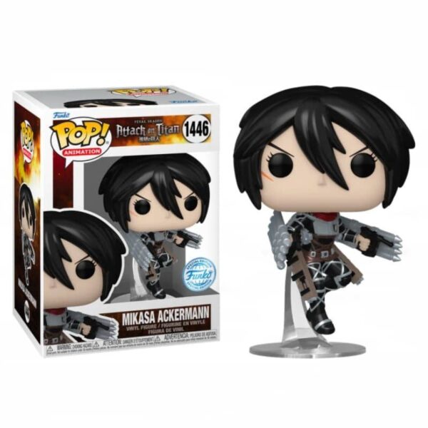 Funko pop Attack on Titan - Mikasa Ackerman 1446 Special Edition