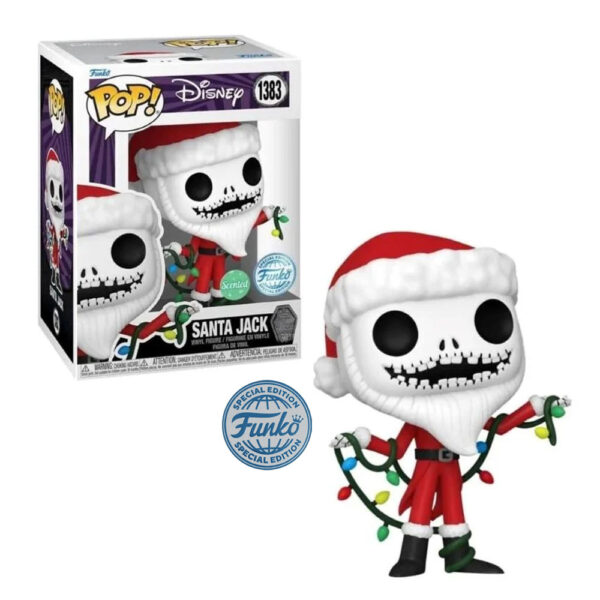 Funko pop Disney Nightmare Before Christmas - Santa Jack 1383 (Scented) Special Edition