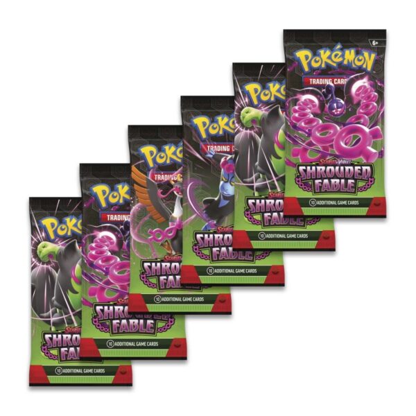 Sobre Cartas Pokemon TCG - Scarlet & Violet Shrouded Fable (Español)