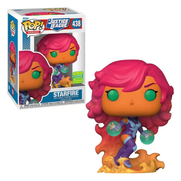 Funko pop Justice League - Starfire 438 Funko 2022 Summer Convention