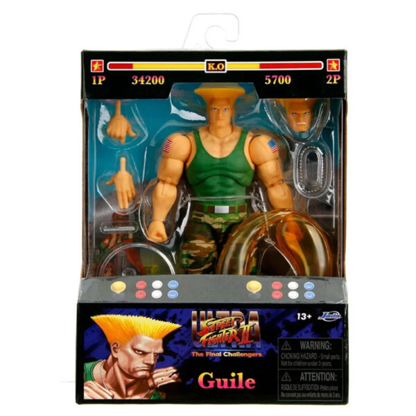Ultra Street Fighter II Figura de accion escala 1/12 - Guile - Imagen 7