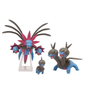 Alternative view of Pokemon Plastic Model Kit - Hydreigon Evolution Set