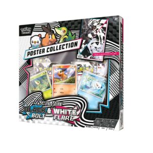 Caja Pokemon TCG Scarlet & Violet - Black Bolt & White Flare Unova Poster Collection (Ingles)