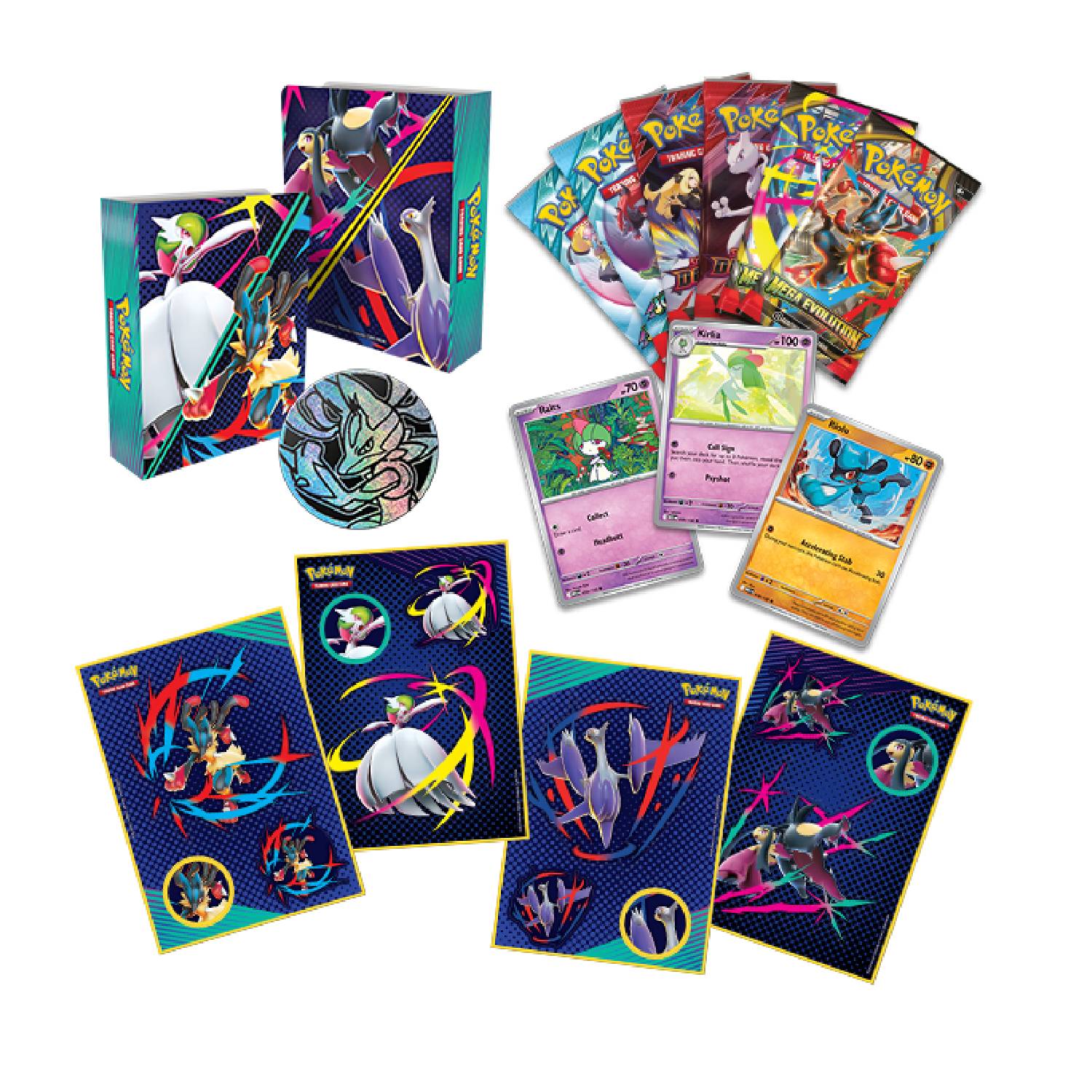 Alternative view of Maletin Coleccionista Pokemon TCG - Scarlet & Violet Mega Evolutions 2025 (Ingles)