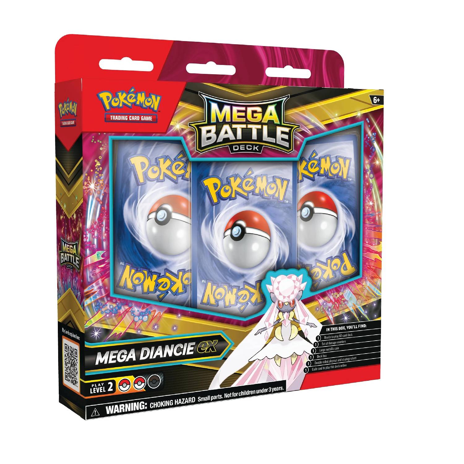 Mega Baraja de Batalla Pokemon TCG - Mega Diance EX (Ingles)