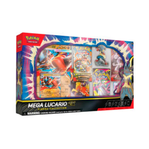 Caja Pokemon TCG Mega Evolutions - Mega Lucario Ex Figure Collection (Ingles)