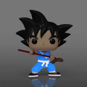 Alternative view of Funko pop Dragon Ball - Goku with Nyoibo 1922 Special Edition