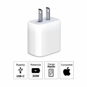Cargador de pared - adaptador de corriente USB - C de 20W